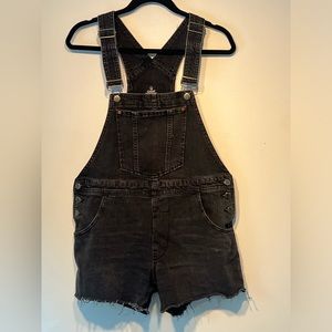 Cheap Monday - Black Overall Shorts